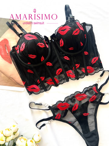 SET CORSET VINO AMARISIMO