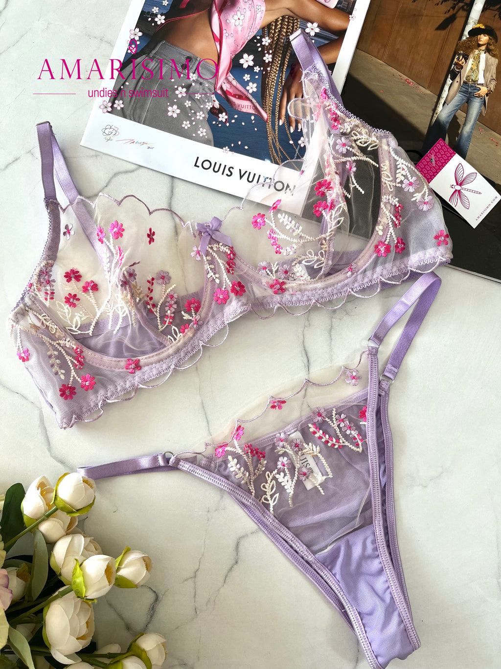 SET VIOLETAS AMARISIMO