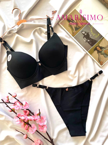 SET BRA VS BRILLOS CURSIVA AMARISIMO
