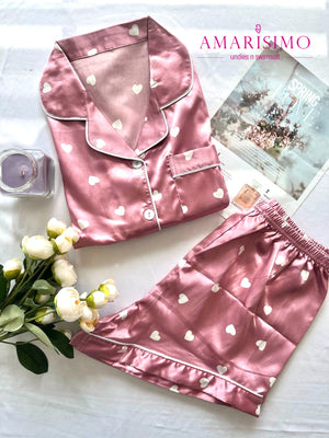 PIJAMA BOTONES SHORT AMARISIMO
