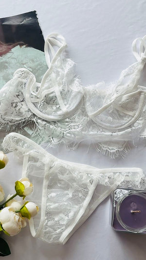 SET MESH ENCAJE AMARISIMO