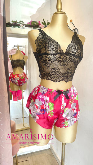 PIJAMA BRALETTE SHORT  AMARISIMO