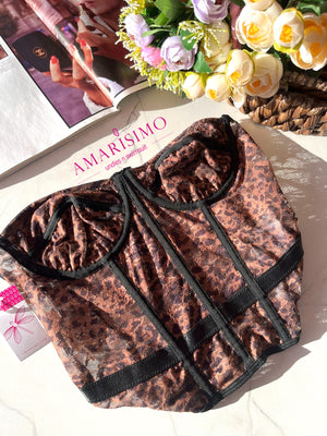 CORSET ANIMAL PRINT