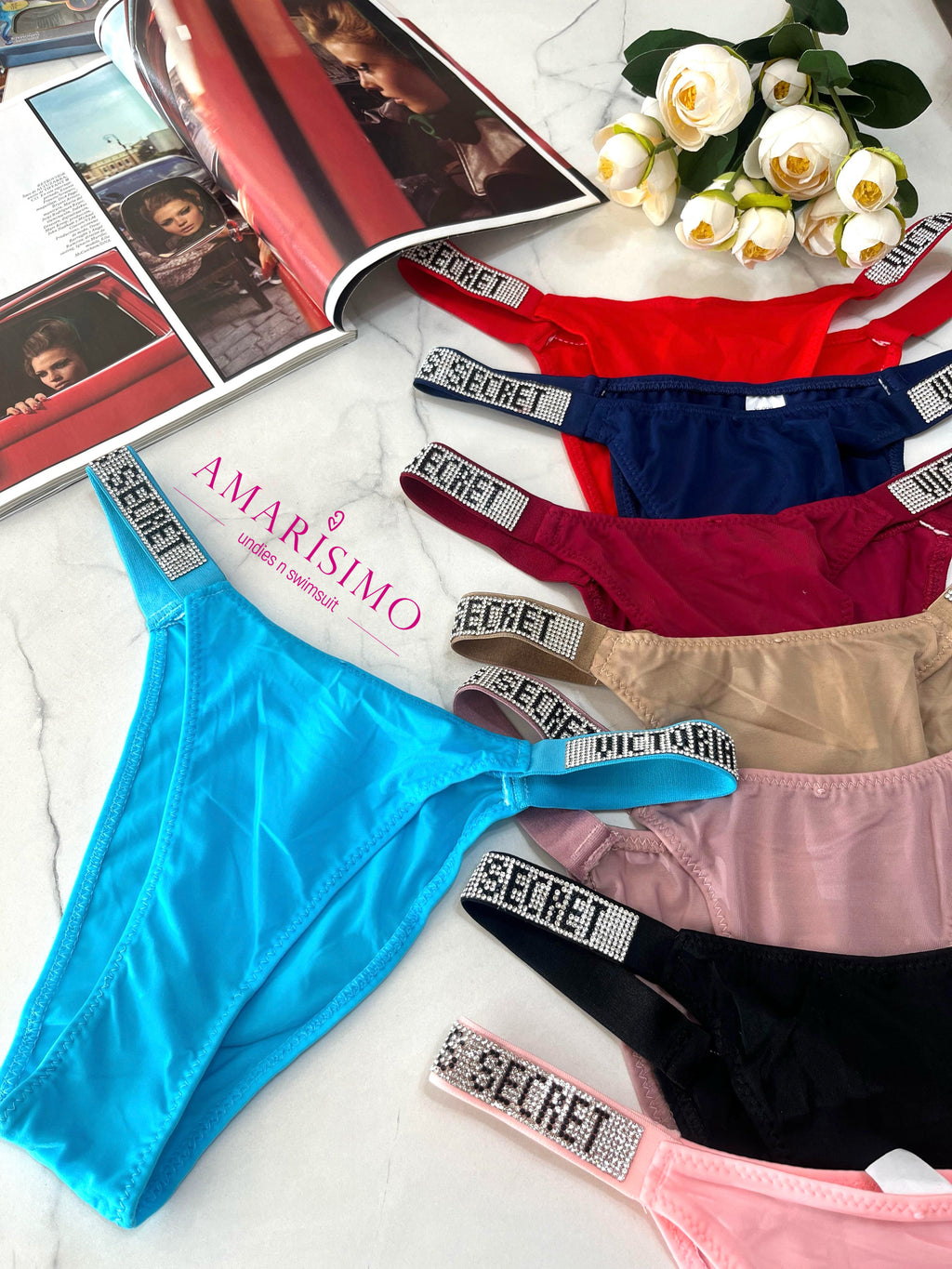 PANTY BIKINI SHINE 01 AMARISIMO