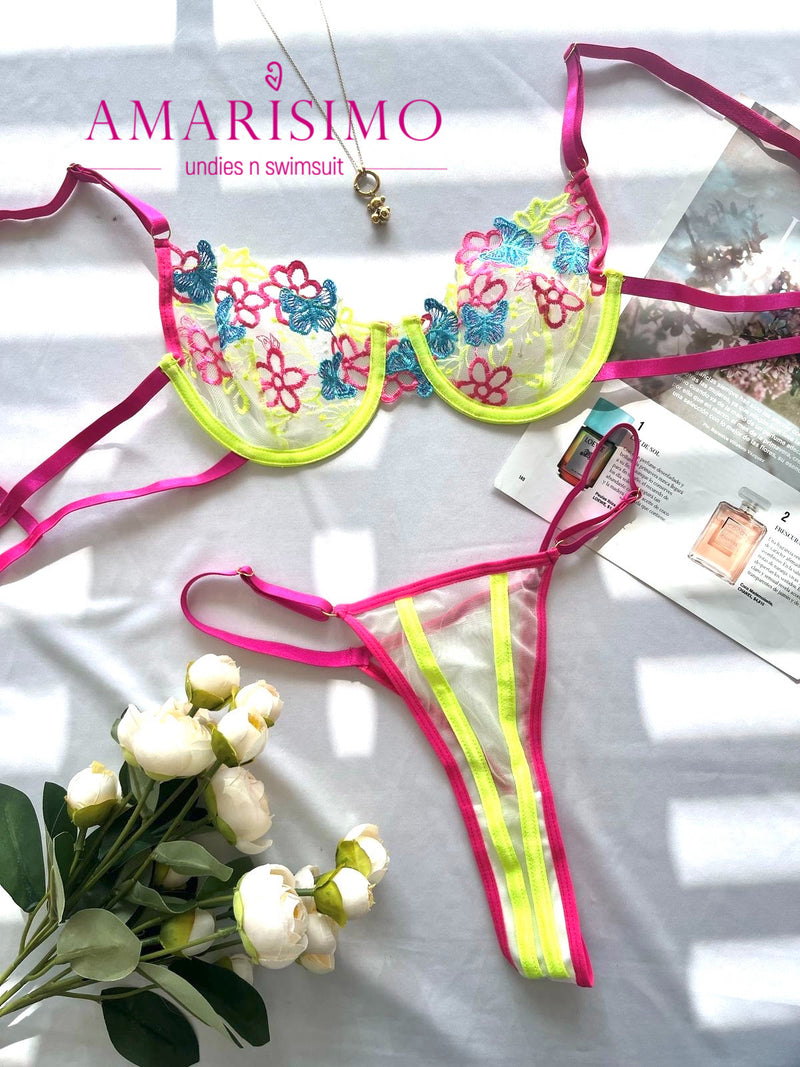 SET NEÓN PINK AMARISIMO