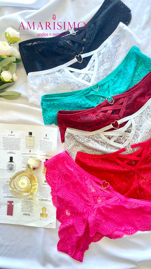PANTY DIJE CORAZÓN AMARISIMO