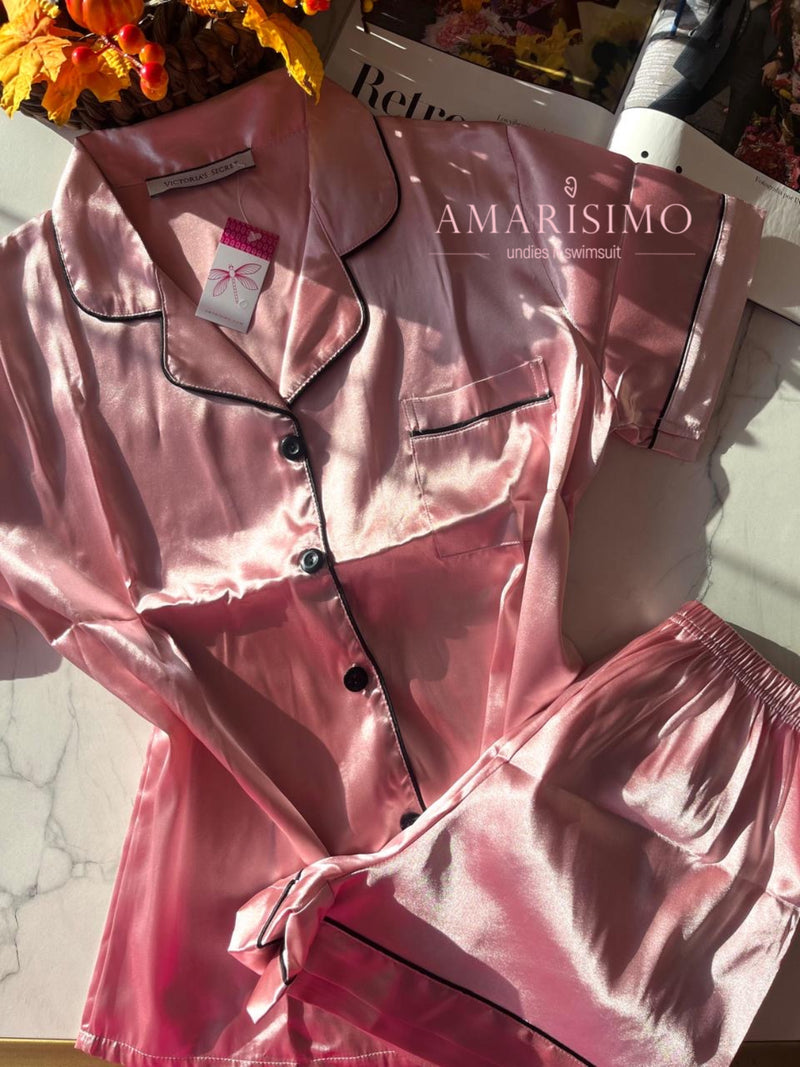 PIJAMA BOTONES SHORT AMARISIMO