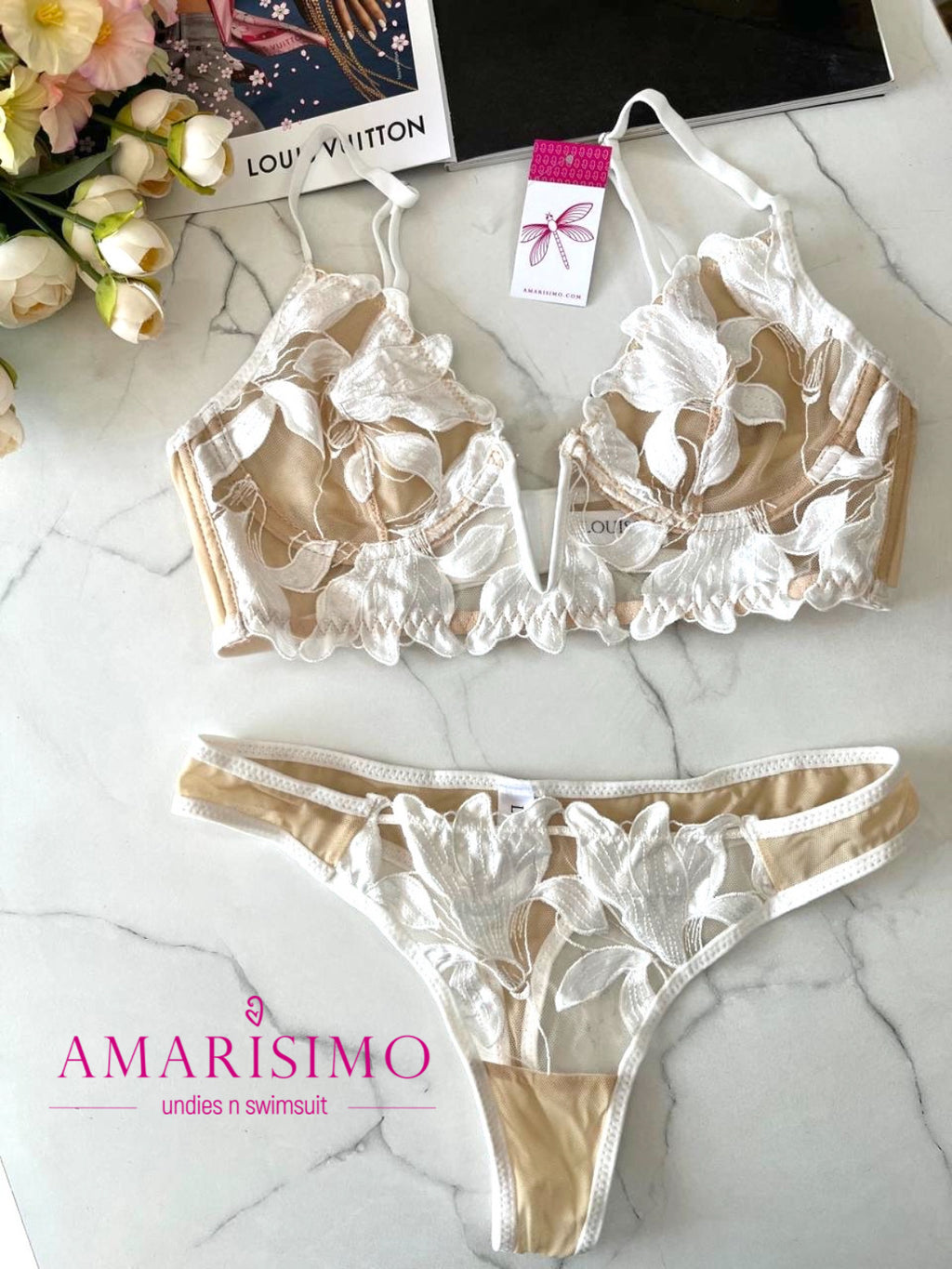 SET WHITE ESCOTE AMARISIMO
