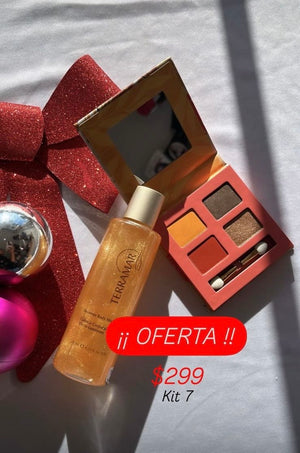 KIT 7 BODY CORPORAL Y SOMBRAS TERRAMAR